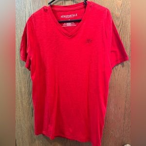 Aeropostale red v-neck. Large
